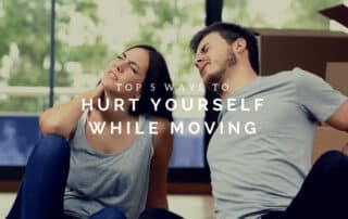 Top 5 ways to hurt yourself while moving