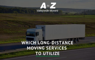 Which Long-Distance Moving Services to Utilize